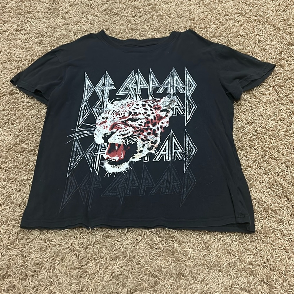 Death Leppard Black Tshirt